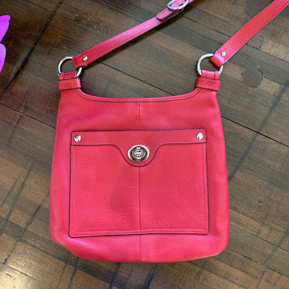 Coach Red Crossbody Purse